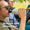 imageHYDRO FLASK Wide Mouth leakproof insulated stainless steel hot water bottle mug with sip lid for hot drinks tea coffee on the go to work school car travel and sportsSurf