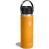 imageHYDRO FLASK Wide Mouth leakproof insulated stainless steel hot water bottle mug with sip lid for hot drinks tea coffee on the go to work school car travel and sportsFossil Brown