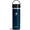 imageHYDRO FLASK Wide Mouth leakproof insulated stainless steel hot water bottle mug with sip lid for hot drinks tea coffee on the go to work school car travel and sportsIndigo Blue
