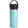 imageHYDRO FLASK Wide Mouth leakproof insulated stainless steel hot water bottle mug with sip lid for hot drinks tea coffee on the go to work school car travel and sportsDew Blue