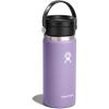 imageHYDRO FLASK Wide Mouth leakproof insulated stainless steel hot water bottle mug with sip lid for hot drinks tea coffee on the go to work school car travel and sportsMoonshadow Purple