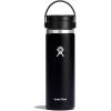 imageHYDRO FLASK Wide Mouth leakproof insulated stainless steel hot water bottle mug with sip lid for hot drinks tea coffee on the go to work school car travel and sportsBlack