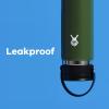 imageHYDRO FLASK Wide Mouth leakproof insulated stainless steel hot water bottle mug with sip lid for hot drinks tea coffee on the go to work school car travel and sportsCascade Blue