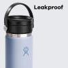 imageHYDRO FLASK Wide Mouth leakproof insulated stainless steel hot water bottle mug with sip lid for hot drinks tea coffee on the go to work school car travel and sportsSurf