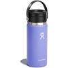 imageHYDRO FLASK Wide Mouth leakproof insulated stainless steel hot water bottle mug with sip lid for hot drinks tea coffee on the go to work school car travel and sportsLupine Purple