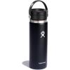 imageHYDRO FLASK Wide Mouth leakproof insulated stainless steel hot water bottle mug with sip lid for hot drinks tea coffee on the go to work school car travel and sportsBlack