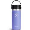 imageHYDRO FLASK Wide Mouth leakproof insulated stainless steel hot water bottle mug with sip lid for hot drinks tea coffee on the go to work school car travel and sportsLupine Purple