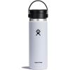 imageHYDRO FLASK Wide Mouth leakproof insulated stainless steel hot water bottle mug with sip lid for hot drinks tea coffee on the go to work school car travel and sportsWhite