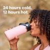 imageHYDRO FLASK Wide Mouth leakproof insulated stainless steel hot water bottle mug with sip lid for hot drinks tea coffee on the go to work school car travel and sportsCascade Blue
