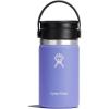imageHYDRO FLASK Wide Mouth leakproof insulated stainless steel hot water bottle mug with sip lid for hot drinks tea coffee on the go to work school car travel and sportsLupine Purple