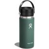 imageHYDRO FLASK Wide Mouth leakproof insulated stainless steel hot water bottle mug with sip lid for hot drinks tea coffee on the go to work school car travel and sportsFir Green
