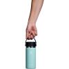 imageHYDRO FLASK Wide Mouth leakproof insulated stainless steel hot water bottle mug with sip lid for hot drinks tea coffee on the go to work school car travel and sportsDew Blue