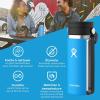 imageHYDRO FLASK Wide Mouth leakproof insulated stainless steel hot water bottle mug with sip lid for hot drinks tea coffee on the go to work school car travel and sportsIndigo Blue