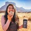 imageHydro Flask 12 oz Wide Mouth Bottle with Flex Sip Lid WhiteAgave Green
