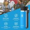 imageHydro Flask 12 oz Wide Mouth Bottle with Flex Sip Lid WhiteWhite