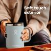 imageHydro Flask Insulated Mug for Coffee Tea Hot Chocolate  LeakResistant Lid Keeps Drinks HotBlack