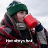 imageHydro Flask Insulated Mug for Coffee Tea Hot Chocolate  LeakResistant Lid Keeps Drinks HotBlack