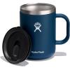 imageHydro Flask Insulated Mug for Coffee Tea Hot Chocolate  LeakResistant Lid Keeps Drinks HotIndigo