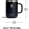 imageHydro Flask Insulated Mug for Coffee Tea Hot Chocolate  LeakResistant Lid Keeps Drinks HotLupine