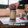 imageHydro Flask Insulated Mug for Coffee Tea Hot Chocolate  LeakResistant Lid Keeps Drinks HotReef