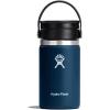 imageHydro Flask 12 oz Wide Mouth Bottle with Flex Sip Lid WhiteIndigo Blue