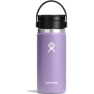 imageHYDRO FLASK Wide Mouth leakproof insulated stainless steel hot water bottle mug with sip lid for hot drinks tea coffee on the go to work school car travel and sportsMoonshadow Purple