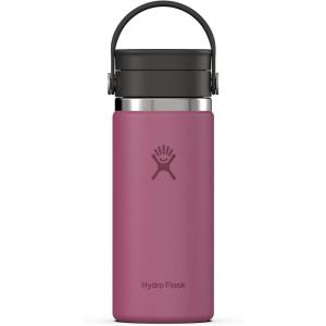 imageHYDRO FLASK Wide Mouth leakproof insulated stainless steel hot water bottle mug with sip lid for hot drinks tea coffee on the go to work school car travel and sportsReef