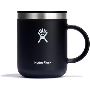 imageHydro Flask Insulated Mug for Coffee Tea Hot Chocolate  LeakResistant Lid Keeps Drinks HotBlack