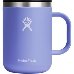 imageHydro Flask Insulated Mug for Coffee Tea Hot Chocolate  LeakResistant Lid Keeps Drinks HotLupine