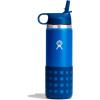 imageHYDRO FLASK Kids Water Bottle Jr Stainless Steel Insulated With Straw Cap for Water Milk Juice School Camp Sport Play and Lunch Easy to Clean LeakResistantLake