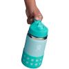 imageHYDRO FLASK Kids Water Bottle Jr Stainless Steel Insulated With Straw Cap for Water Milk Juice School Camp Sport Play and Lunch Easy to Clean LeakResistantDew Blue