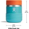 imageHydro Flask Kids Food Jar Insulated Jr Food Container for Soup Noodles Lunch for School Camp and Sports Practice with Leakproof Lid for FoodAnemone