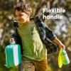 imageHydro Flask Kids Lunch Box Insulated Lunch Bag Cooler For Lunch Water Bottle Food Jars Bento Box Snacks Easy to Wipe Clean Durable with Zipper Keeps Food FreshPeony