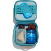 imageHydro Flask Kids Lunch Box Insulated Lunch Bag Cooler For Lunch Water Bottle Food Jars Bento Box Snacks Easy to Wipe Clean Durable with Zipper Keeps Food FreshSeaspray