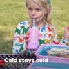 imageHydro Flask Kids Tumbler Jr Stainless Steel Vacuum Insulated Tumbler Cup with Lid and Straw for Cold Water and Drinks for Sports School Camp LunchAnemone