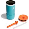imageHydro Flask Kids Tumbler Jr Stainless Steel Vacuum Insulated Tumbler Cup with Lid and Straw for Cold Water and Drinks for Sports School Camp LunchSeaspray