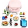 imageHYDRO FLASK Carry Out Cooler Bag Insulated Pack 24 Hour Cooler with Zipper Insulated Travel Bag Leakproof Soft Cooler for Lunch Beach School Camping WorkTrillium