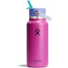 imageHYDRO FLASK Wide Mouth vacuum insulated stainless steel water bottle with leakproof closeable straw lid for cold water drinks sports travel car and schoolHoliday Punch