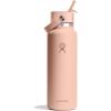 imageHYDRO FLASK Wide Mouth vacuum insulated stainless steel water bottle with leakproof closeable straw lid for cold water drinks sports travel car and schoolSeacliff
