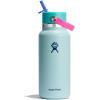 imageHYDRO FLASK Wide Mouth vacuum insulated stainless steel water bottle with leakproof closeable straw lid for cold water drinks sports travel car and schoolPolar Plunge