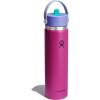 imageHYDRO FLASK Wide Mouth vacuum insulated stainless steel water bottle with leakproof closeable straw lid for cold water drinks sports travel car and schoolHoliday Punch