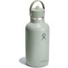 imageHYDRO FLASK Wide Mouth vacuum insulated stainless steel water bottle with leakproof closeable straw lid for cold water drinks sports travel car and schoolAgave