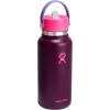 imageHYDRO FLASK Wide Mouth vacuum insulated stainless steel water bottle with leakproof closeable straw lid for cold water drinks sports travel car and schoolSugarplum