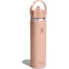imageHYDRO FLASK Wide Mouth vacuum insulated stainless steel water bottle with leakproof closeable straw lid for cold water drinks sports travel car and schoolSeacliff