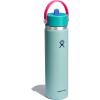 imageHYDRO FLASK Wide Mouth vacuum insulated stainless steel water bottle with leakproof closeable straw lid for cold water drinks sports travel car and schoolPolar Plunge