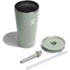 imageHydro Flask Travel Tumbler Stainless Steel Insulated Cup with Lid and Straw for Cold Water and Drinks for Sports School Work Car Travel and WeekendsAgave