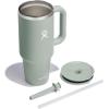 imageHydro Flask Travel Tumbler Stainless Steel Insulated Cup with Lid and Straw for Cold Water and Drinks for Sports School Work Car Travel and WeekendsAgave