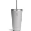 imageHydro Flask Travel Tumbler Stainless Steel Insulated Cup with Lid and Straw for Cold Water and Drinks for Sports School Work Car Travel and WeekendsBirch