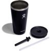 imageHydro Flask Travel Tumbler Stainless Steel Insulated Cup with Lid and Straw for Cold Water and Drinks for Sports School Work Car Travel and WeekendsBlack