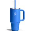 imageHydro Flask Travel Tumbler Stainless Steel Insulated Cup with Lid and Straw for Cold Water and Drinks for Sports School Work Car Travel and WeekendsCascade
